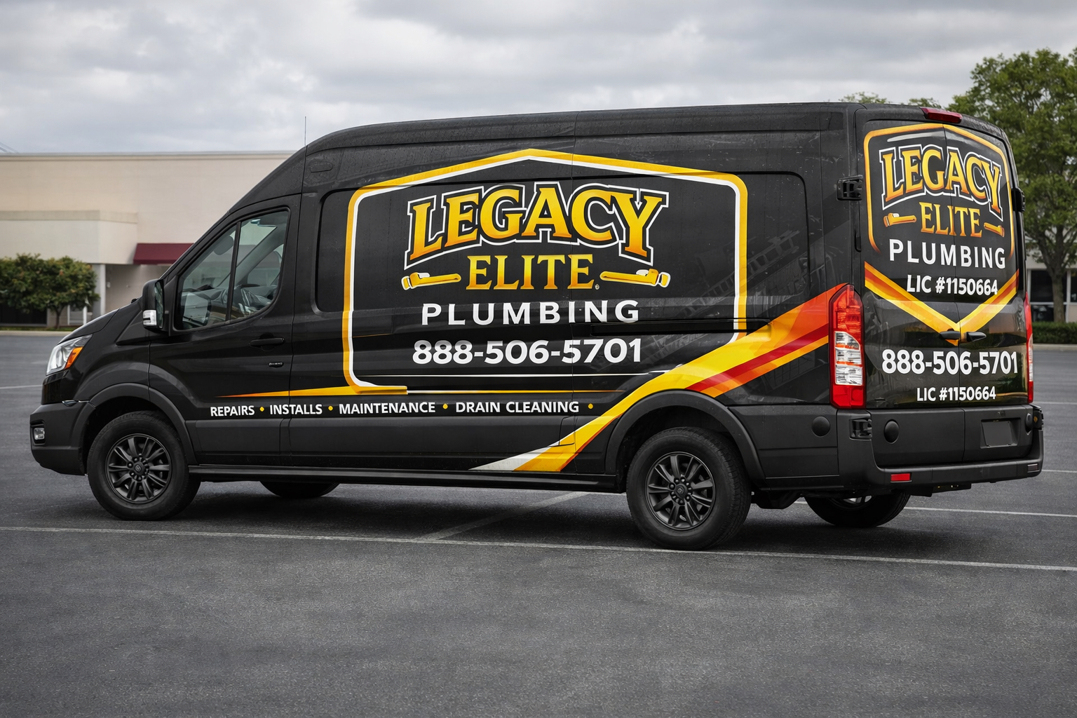 Legacy Elite Plumbing team photo