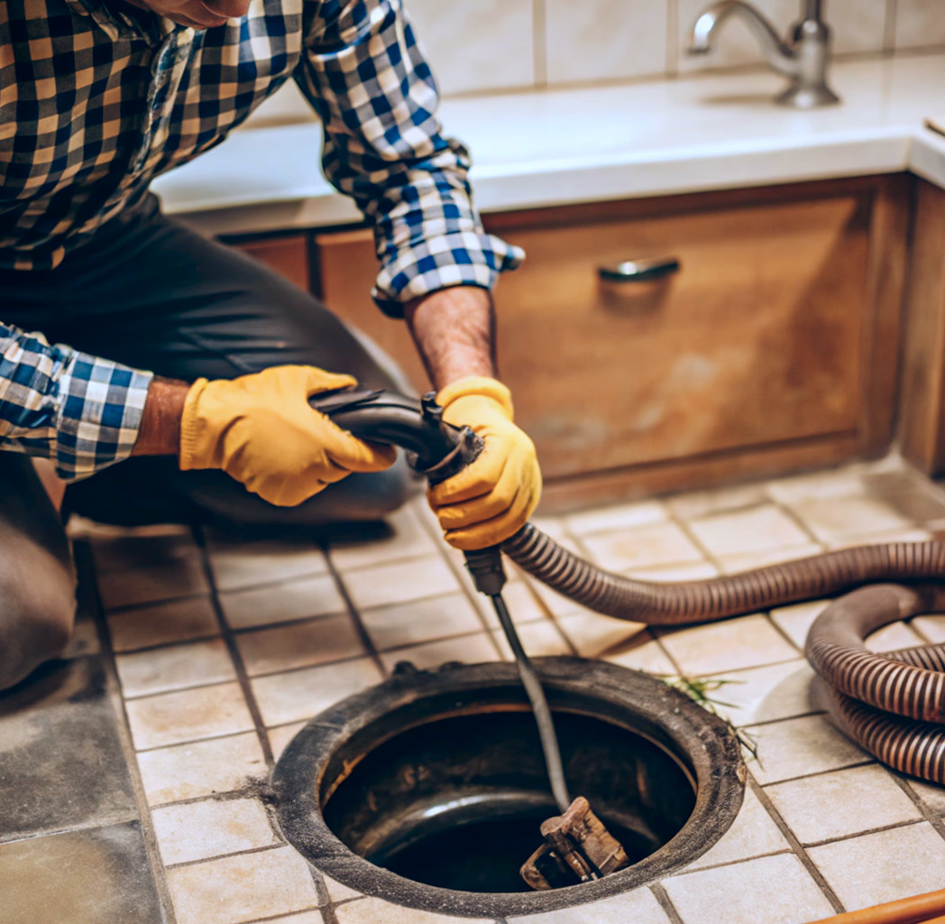 Drain cleaning service