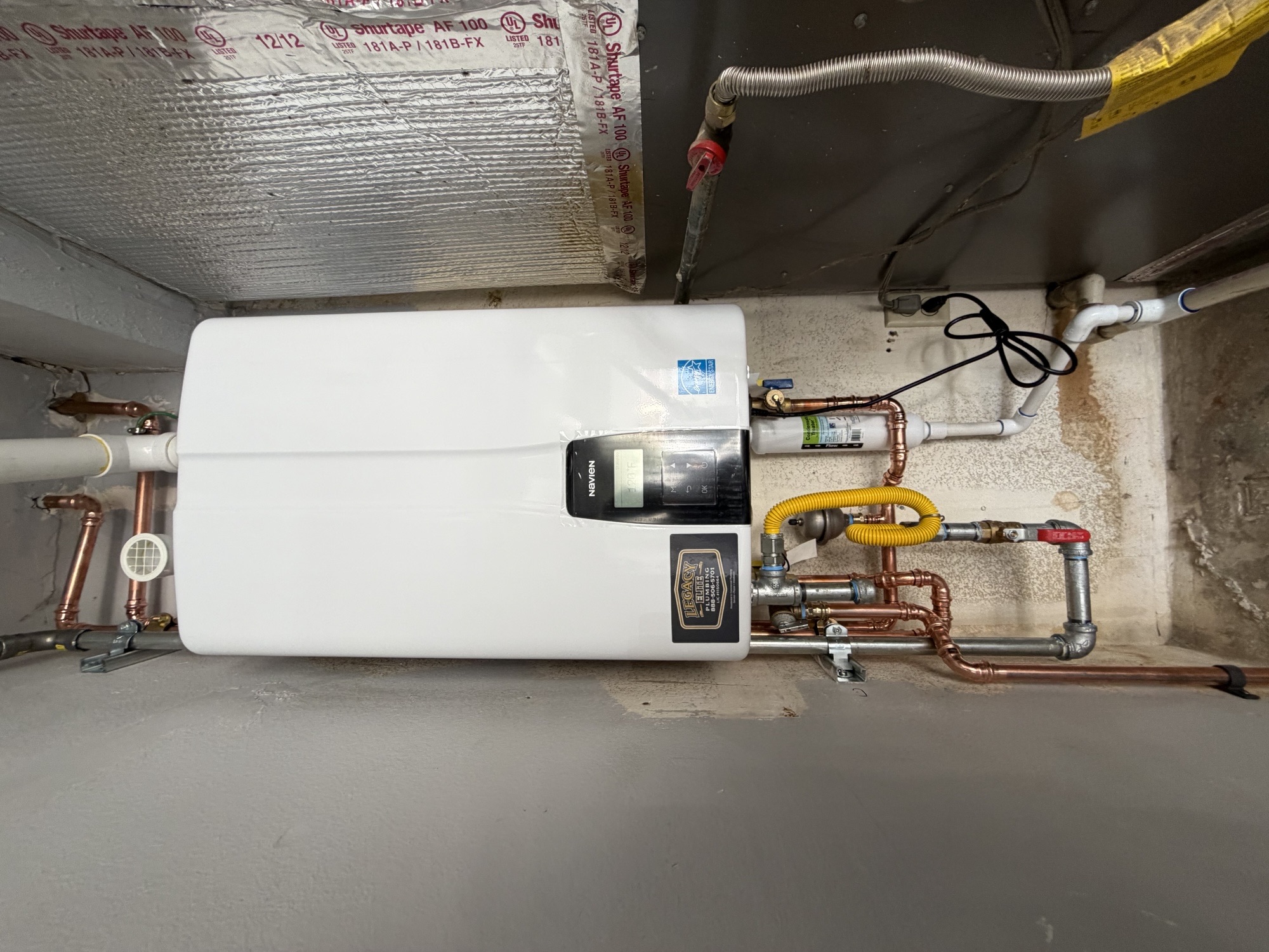 Recent plumbing work photo 1
